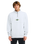 The Billabong Mens Burleigh Mock Neck 1/4 Zip Sweatshirt in Light Grey Heather