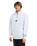 The Billabong Mens Burleigh Mock Neck 1/4 Zip Sweatshirt in Light Grey Heather