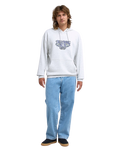 Burleigh Hoodie in Light Grey Heather