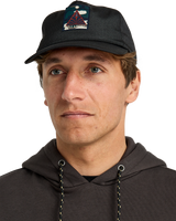 Adventure Division Strapback Cap in Black