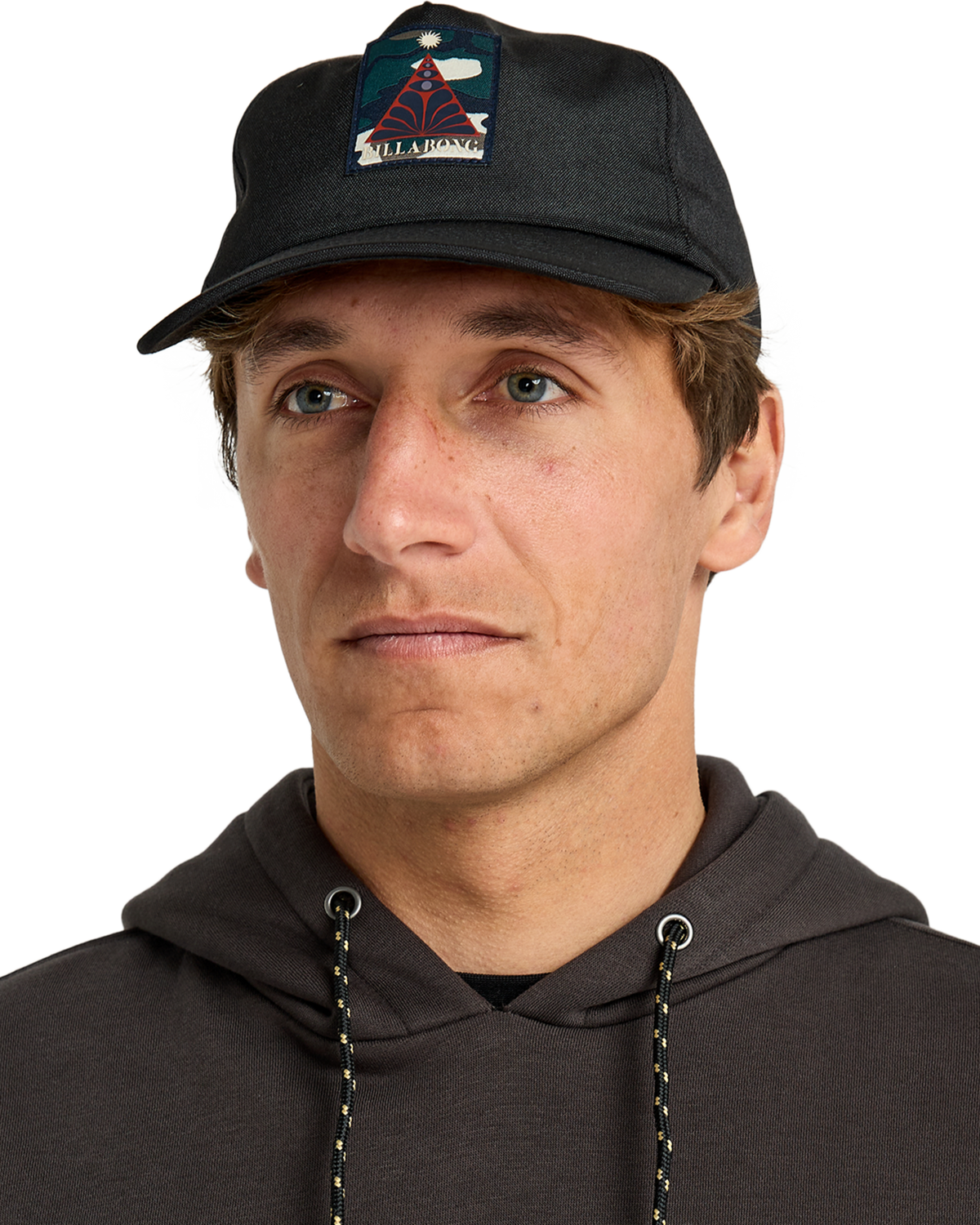 Adventure Division Strapback Cap in Black