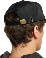 Adventure Division Strapback Cap in Black