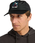 Adventure Division Strapback Cap in Black