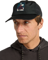 Adventure Division Strapback Cap in Black