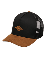 Diamond Trucker Cap in Black