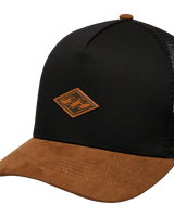 Diamond Trucker Cap in Black