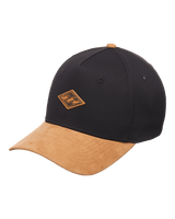 The Billabong Mens Diamond Snapback Cap in Black & Tan