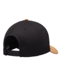 The Billabong Mens Diamond Snapback Cap in Black & Tan