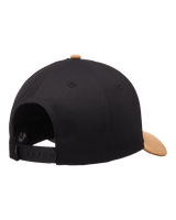 The Billabong Mens Diamond Snapback Cap in Black & Tan