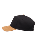 The Billabong Mens Diamond Snapback Cap in Black & Tan