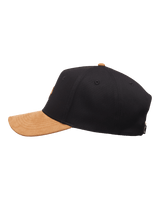 The Billabong Mens Diamond Snapback Cap in Black & Tan