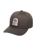 The Billabong Mens Patch Snapback Cap in Pewter