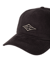 The Billabong Mens Heritage Strapback Cap in Raven