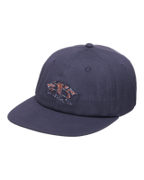 Throwback Strapback Cap in Ombre Blue