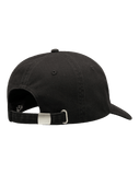 Icon Strapback Cap in Black