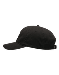 Icon Strapback Cap in Black