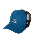 The Billabong Mens Icon Cord Trucker Cap in Real Teal