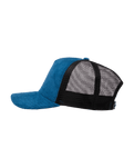The Billabong Mens Icon Cord Trucker Cap in Real Teal