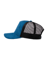 The Billabong Mens Icon Cord Trucker Cap in Real Teal