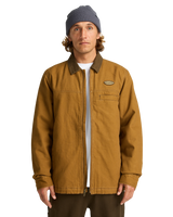 The Billabong Mens Jimmy Jacket in Tobacco