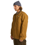 The Billabong Mens Jimmy Jacket in Tobacco