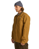 The Billabong Mens Jimmy Jacket in Tobacco