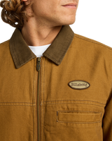 The Billabong Mens Jimmy Jacket in Tobacco