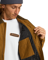 The Billabong Mens Jimmy Jacket in Tobacco