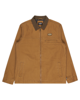 The Billabong Mens Jimmy Jacket in Tobacco