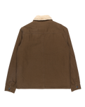 The Billabong Mens Chore Sherpa Jacket in Dark Cedar