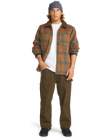 The Billabong Mens Hills Sherpa Jacket in Otter