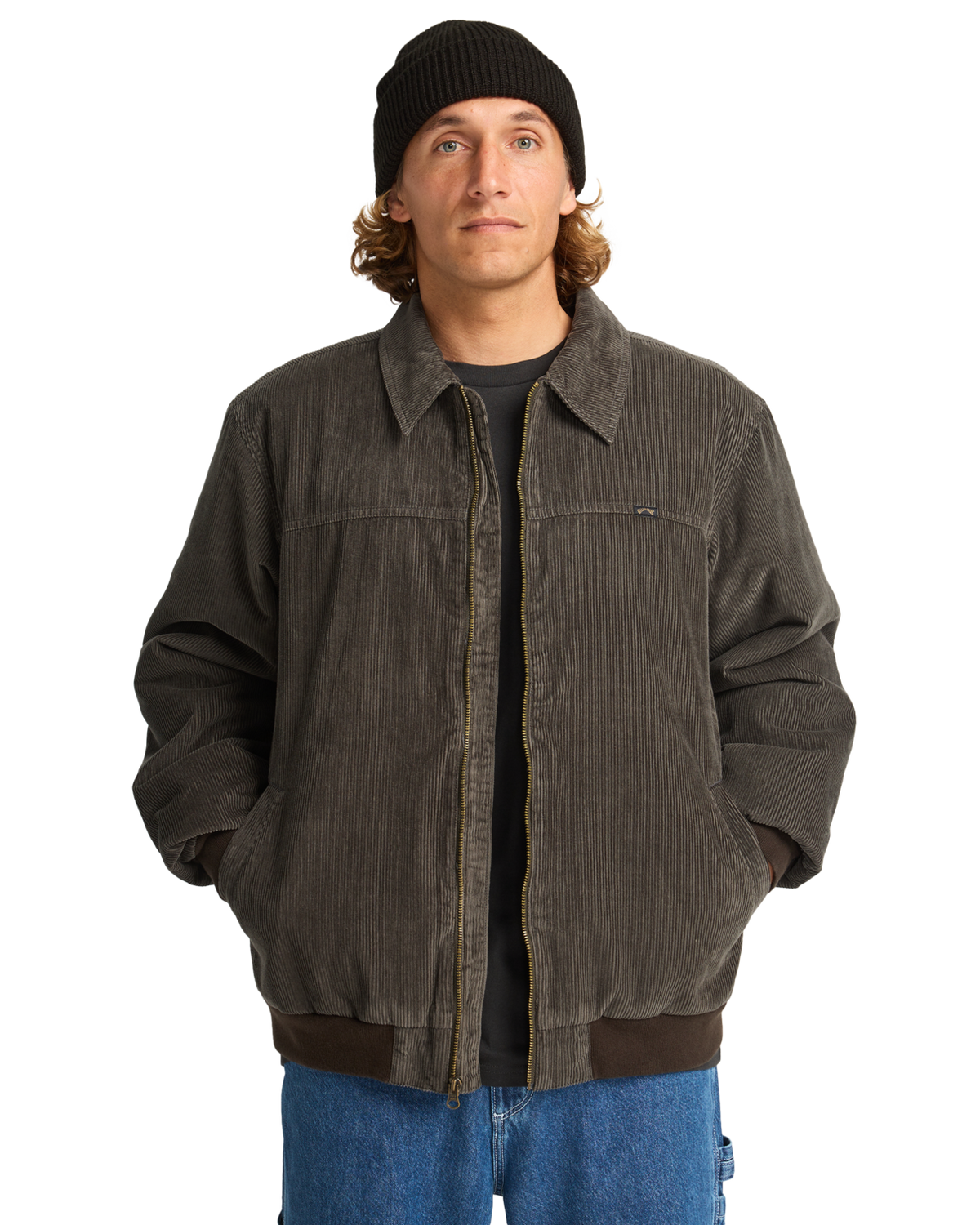 The Billabong Mens Smith Jacket in Raven