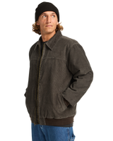 The Billabong Mens Smith Jacket in Raven