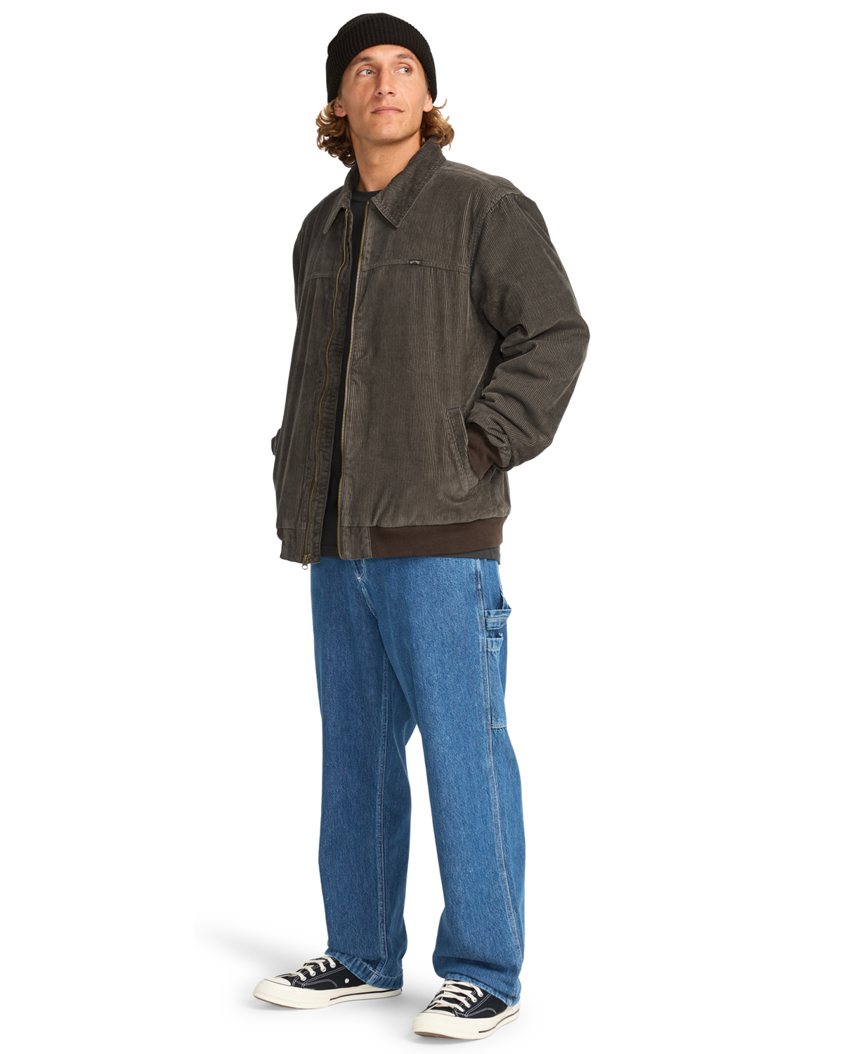 The Billabong Mens Smith Jacket in Raven