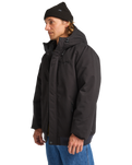 The Billabong Mens All Day Jacket in Black