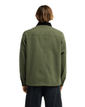 The Billabong Mens Chore Jacket in Riffle Green