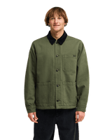 The Billabong Mens Chore Jacket in Riffle Green
