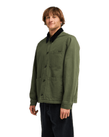 The Billabong Mens Chore Jacket in Riffle Green