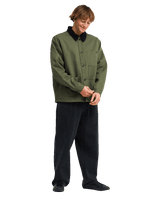The Billabong Mens Chore Jacket in Riffle Green