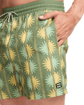 Vacay Volley Shorts in Retro Yellow