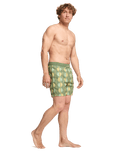 Vacay Volley Shorts in Retro Yellow