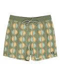 Vacay Volley Shorts in Retro Yellow