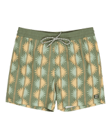 Vacay Volley Shorts in Retro Yellow
