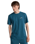 Arch T-Shirt in Real Teal