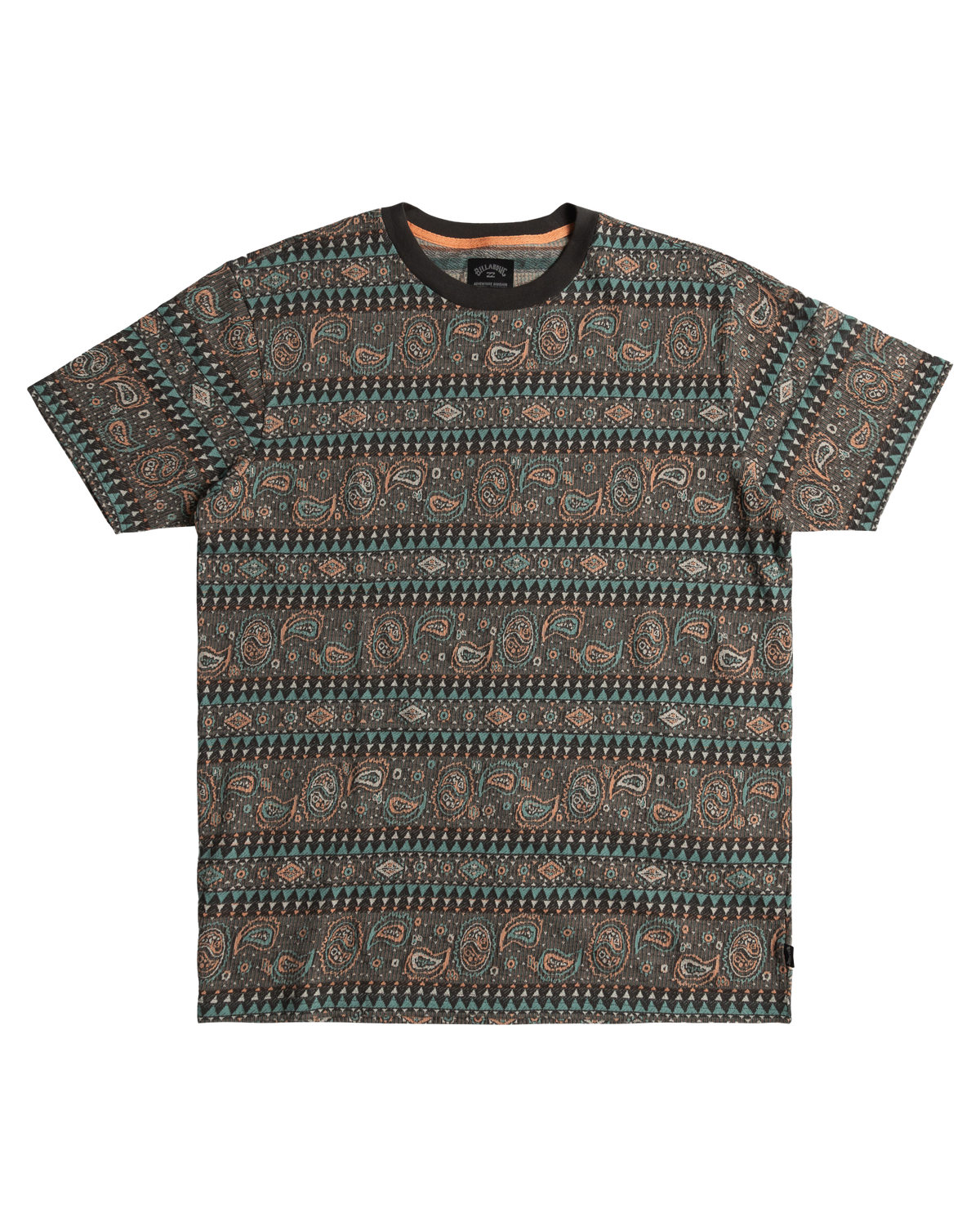 The Billabong Mens Halfrack T-Shirt in Raven