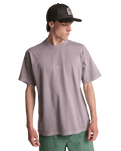 Wave T-Shirt in Purple Ash