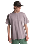 Wave T-Shirt in Purple Ash