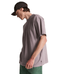 Wave T-Shirt in Purple Ash