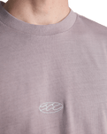 Wave T-Shirt in Purple Ash
