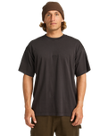 The Billabong Mens OG Wave T-Shirt in Washed Black
